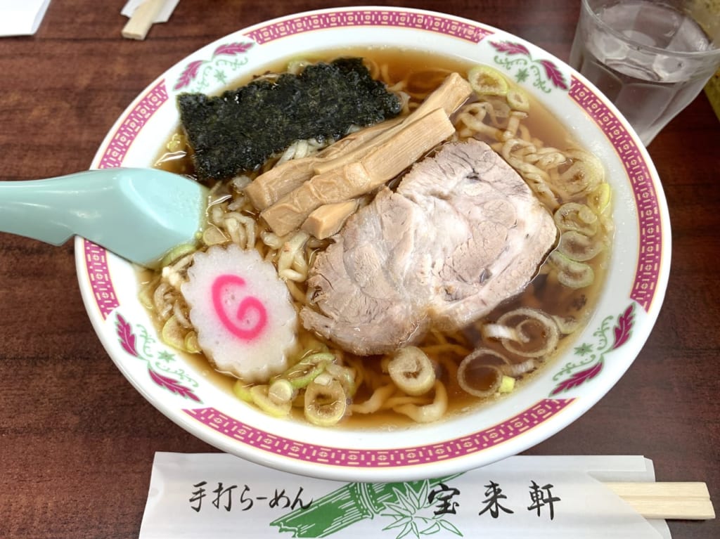 宝来軒のラーメン