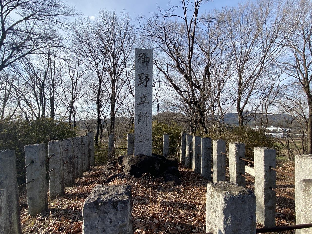 2023年1月25日足利市の寺岡山元三大師