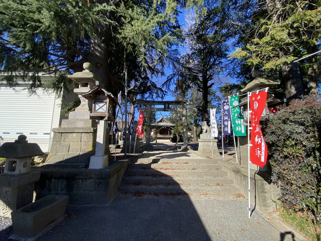 2023年1月5日佐野市の八坂神社