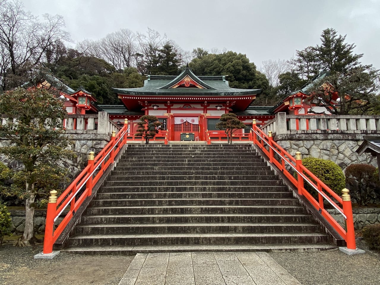 2023年1月22日足利市の足利織姫神社