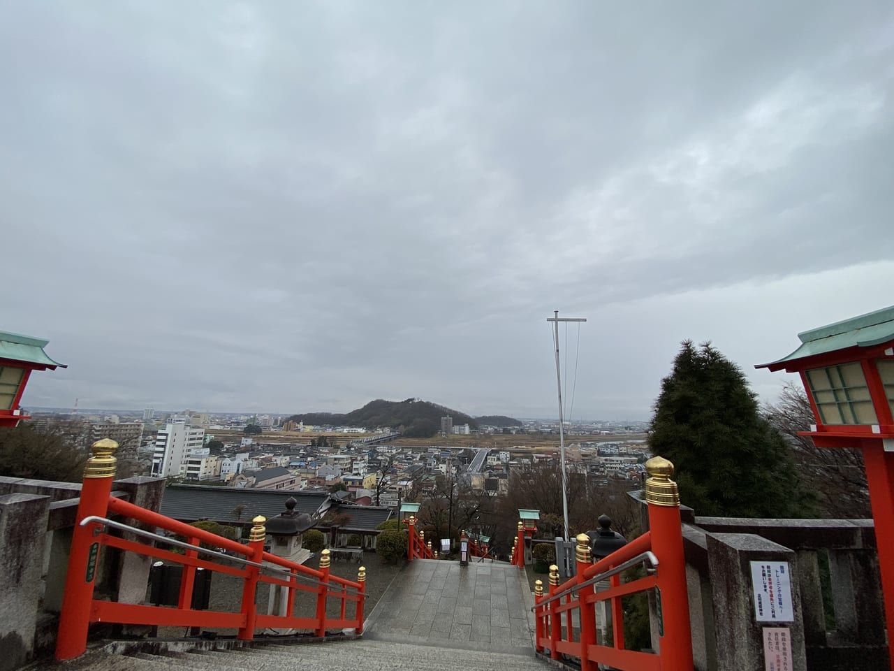 2023年1月22日足利市の足利織姫神社