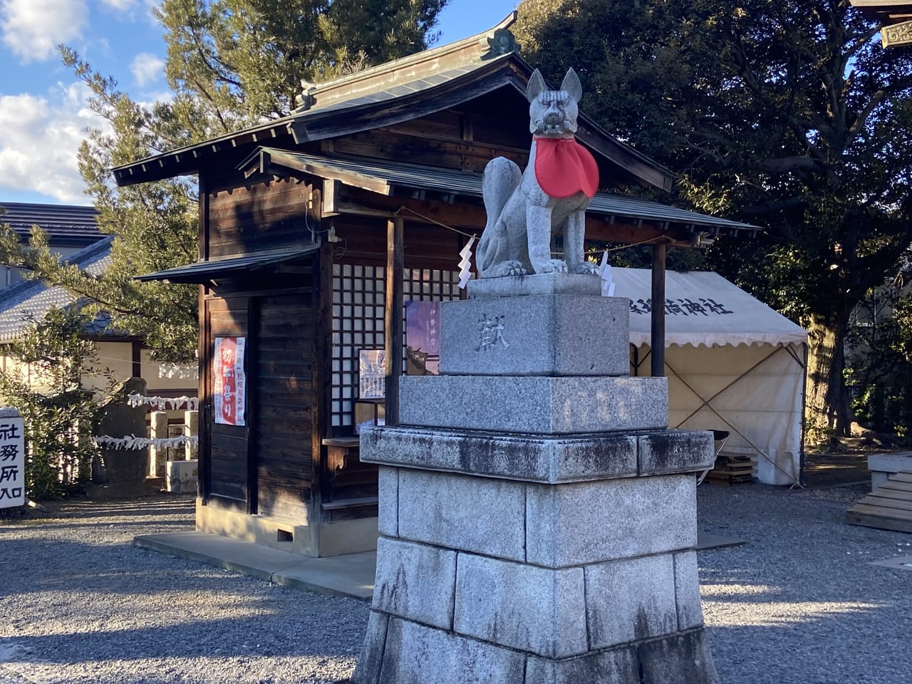 2023年2月27日佐野市の稲荷神社