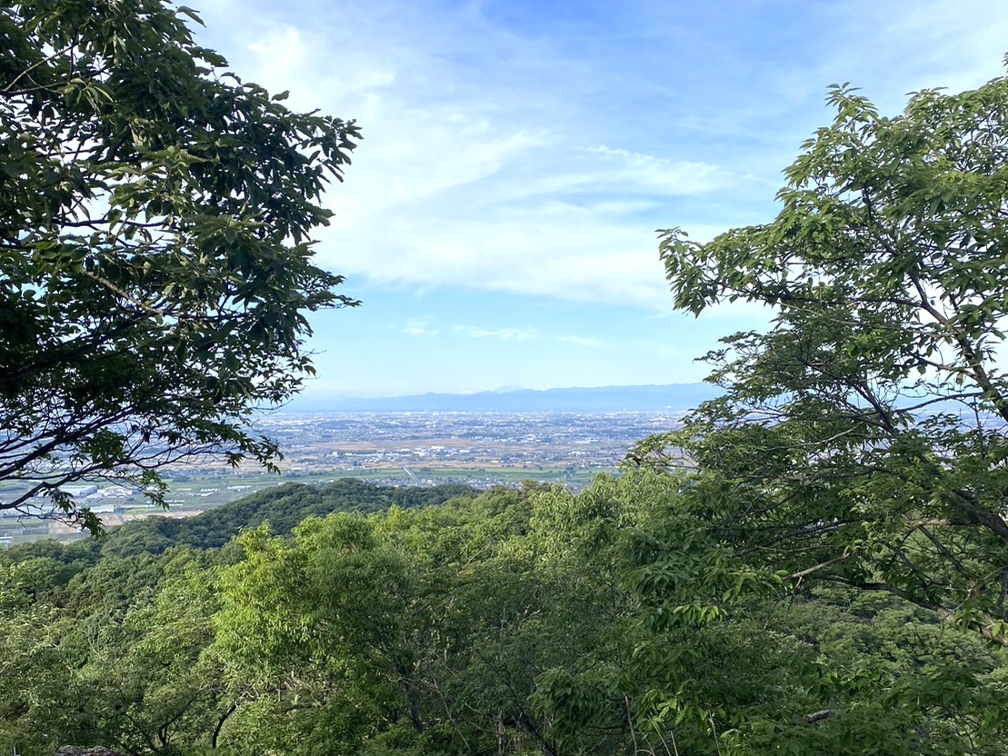 2023年6月16日足利市の大小山