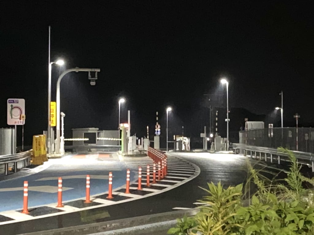 2023年7月16日佐野市のインターチェンジ