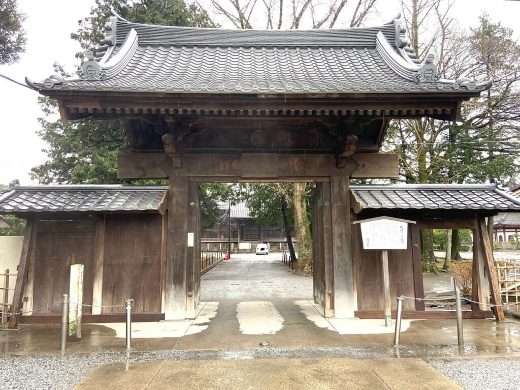 2024年2月22日足利市の鑁阿寺