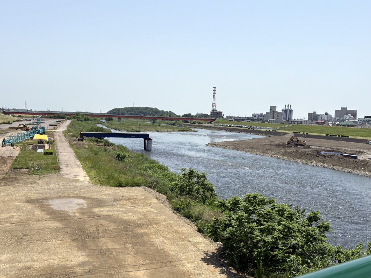 2025年5月20日足利市の中橋