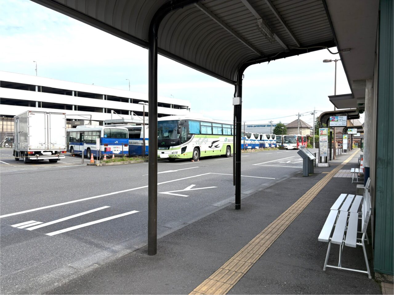 2025年6月13日佐野市のバスタ
