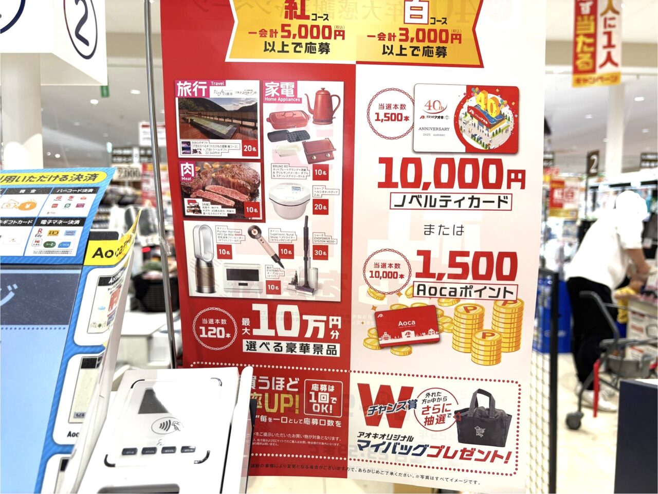 2025年7月13日佐野市のくすりのアオキ