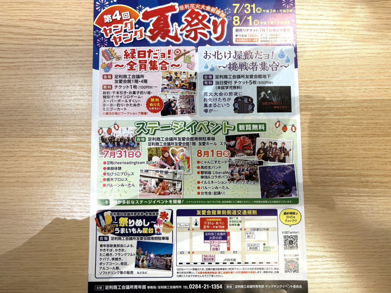 2025年7月25日足利市の花火大会