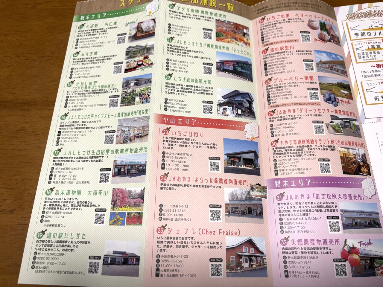 2025年9月1日足利市佐野市のスタンプラリー