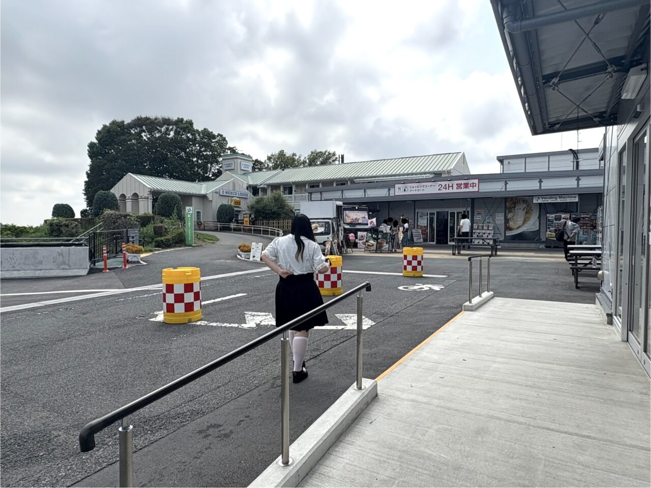 2025年9月29日佐野市の佐野SA