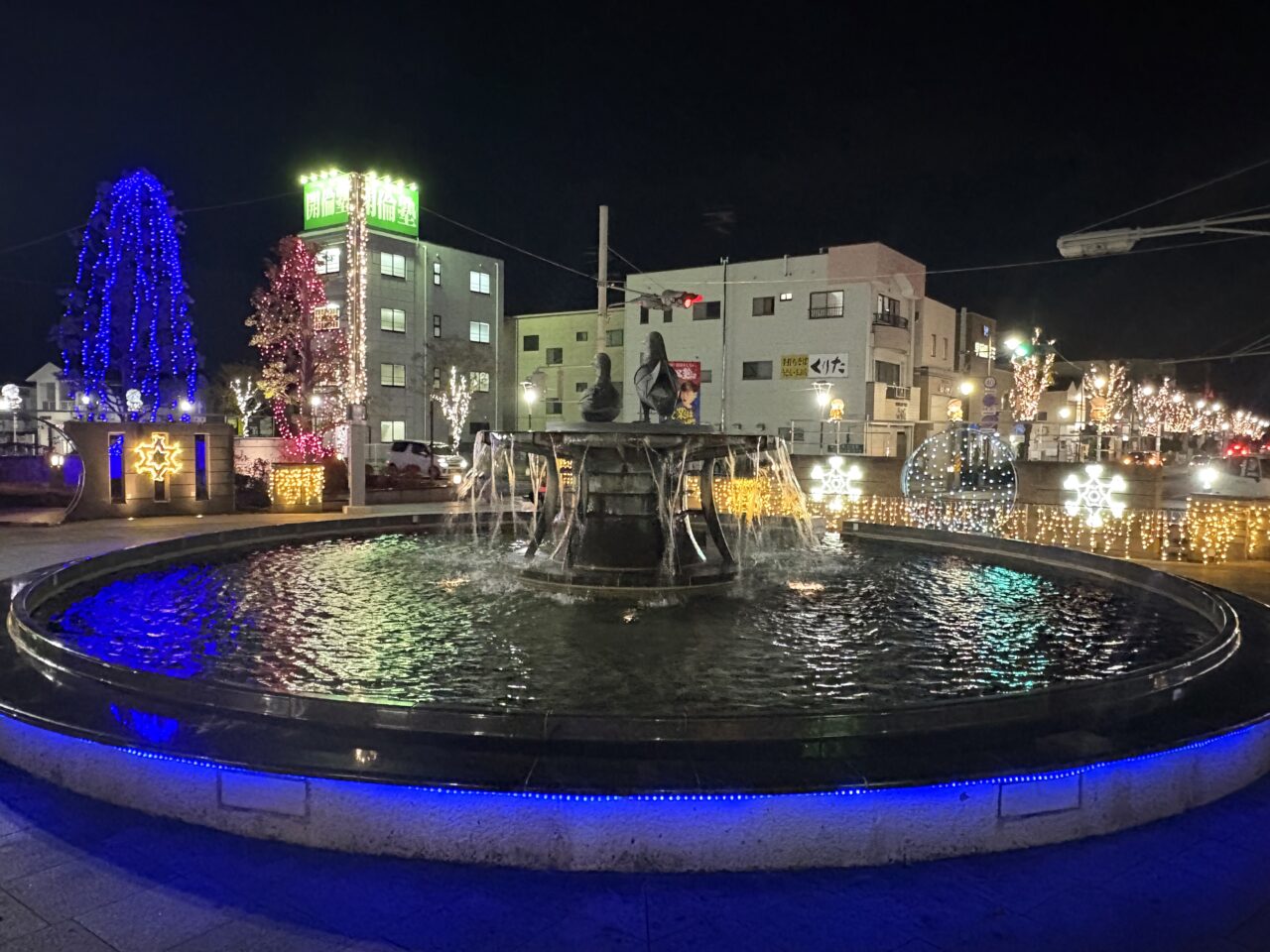 2025年11月25日佐野市の駅前