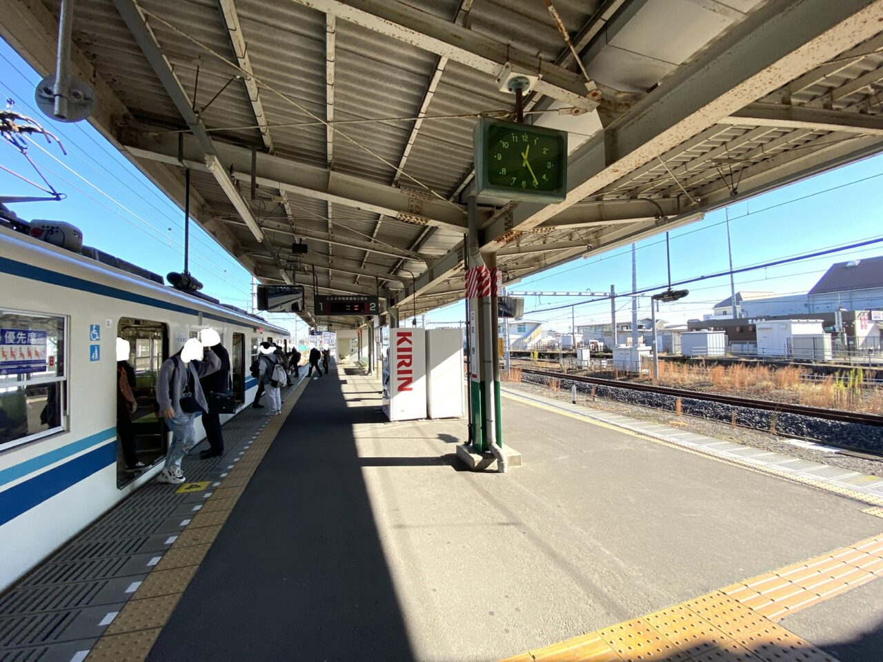 2025年12月26日足利市佐野市の電車