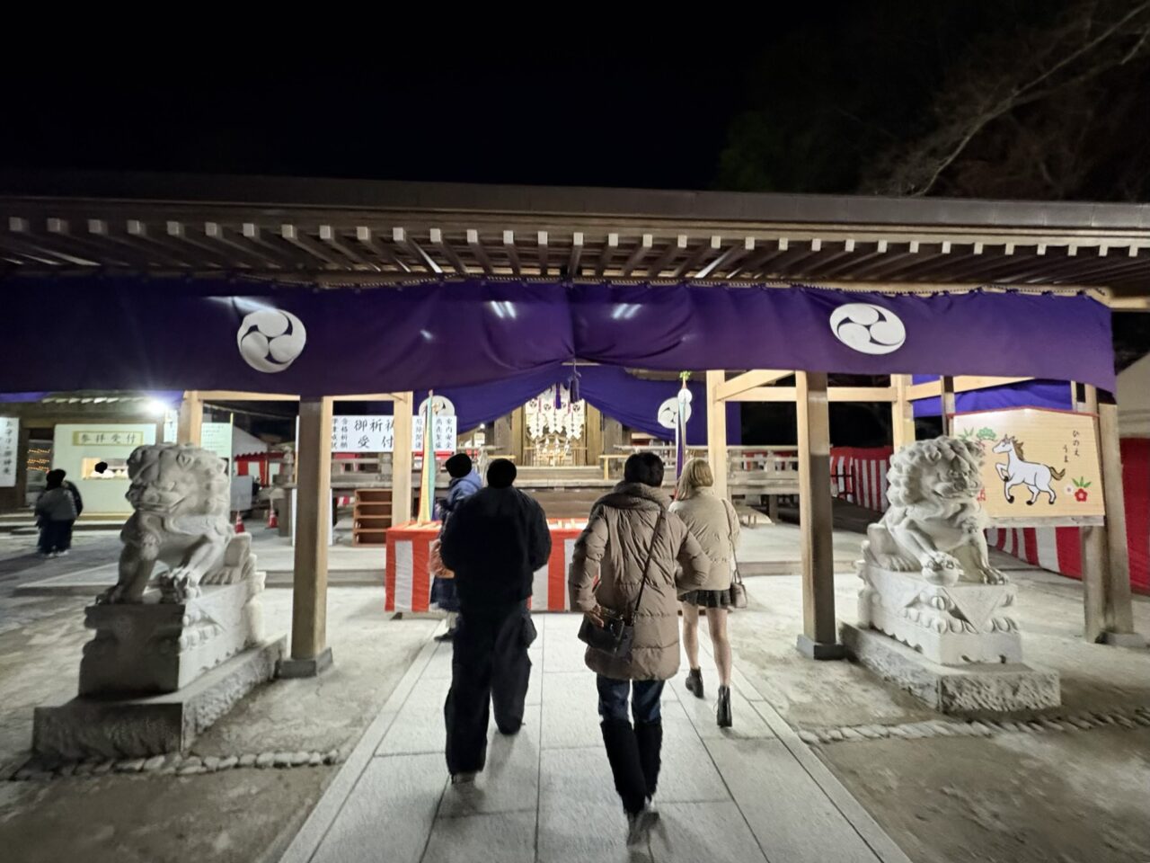 2026年1月2日佐野市の初詣