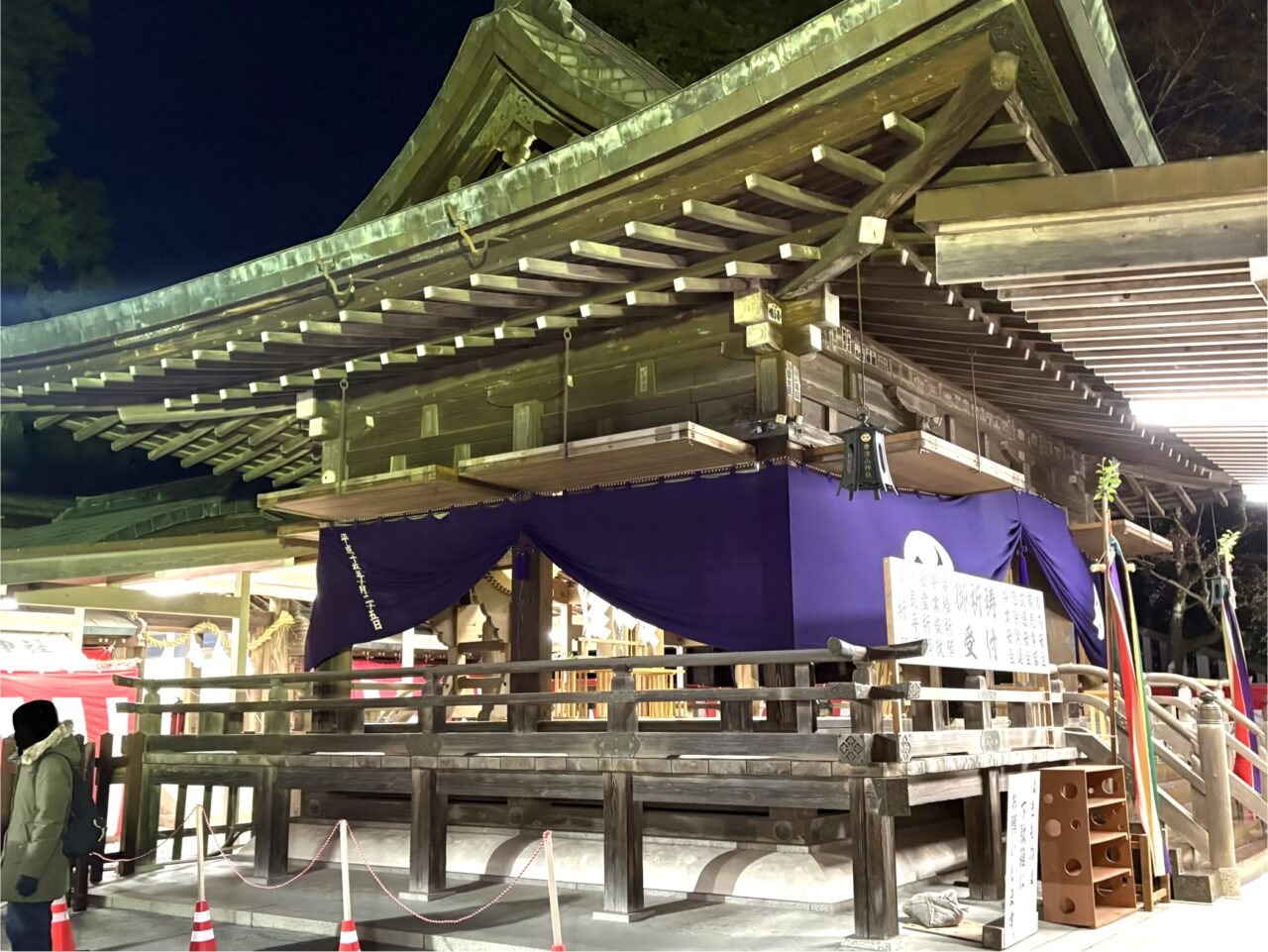 2026年1月2日佐野市の初詣