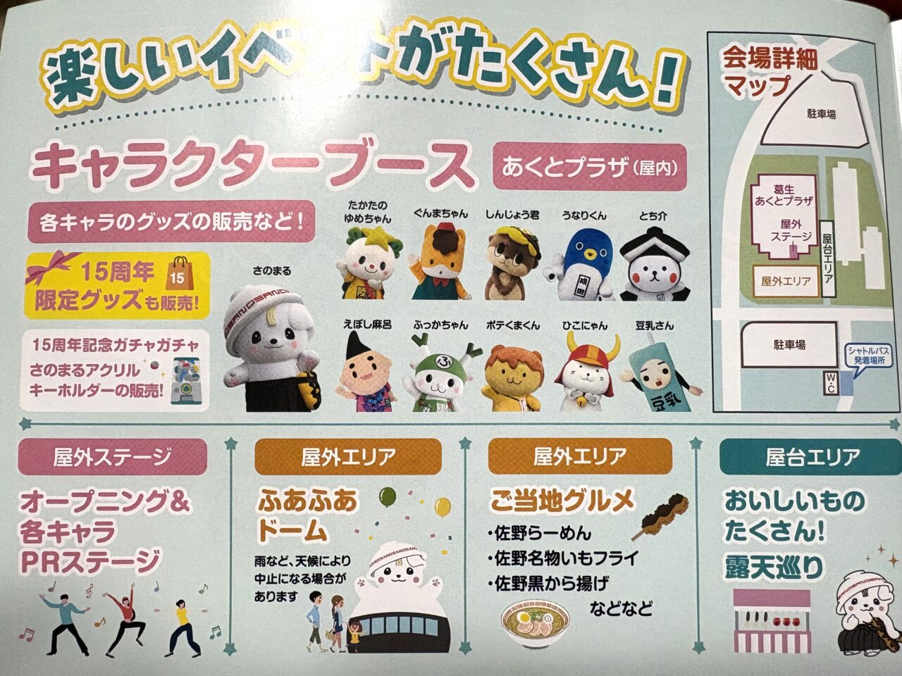 2026年1月25日佐野市のさのまるの日イベント