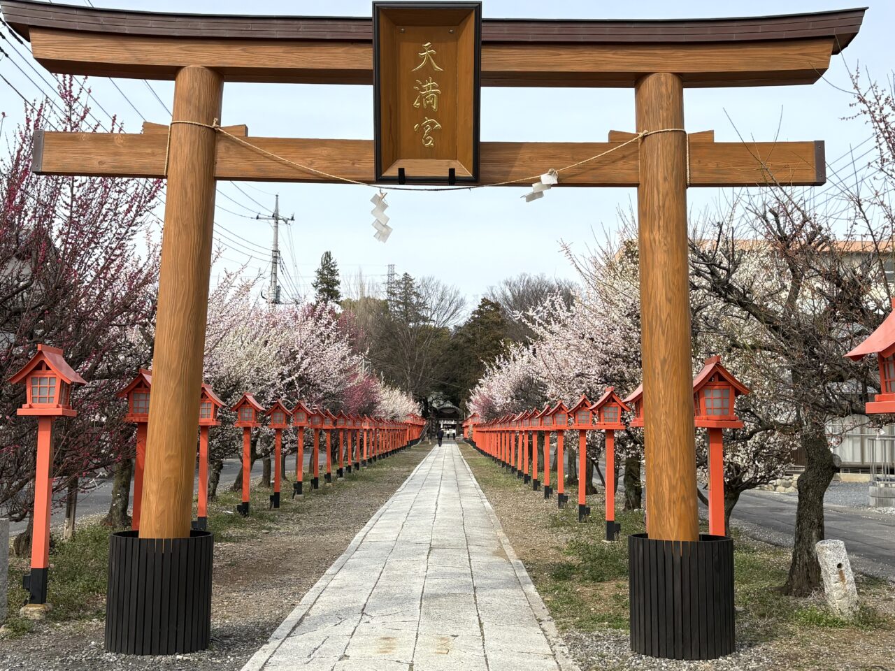 2026年3月2日佐野市の天満宮
