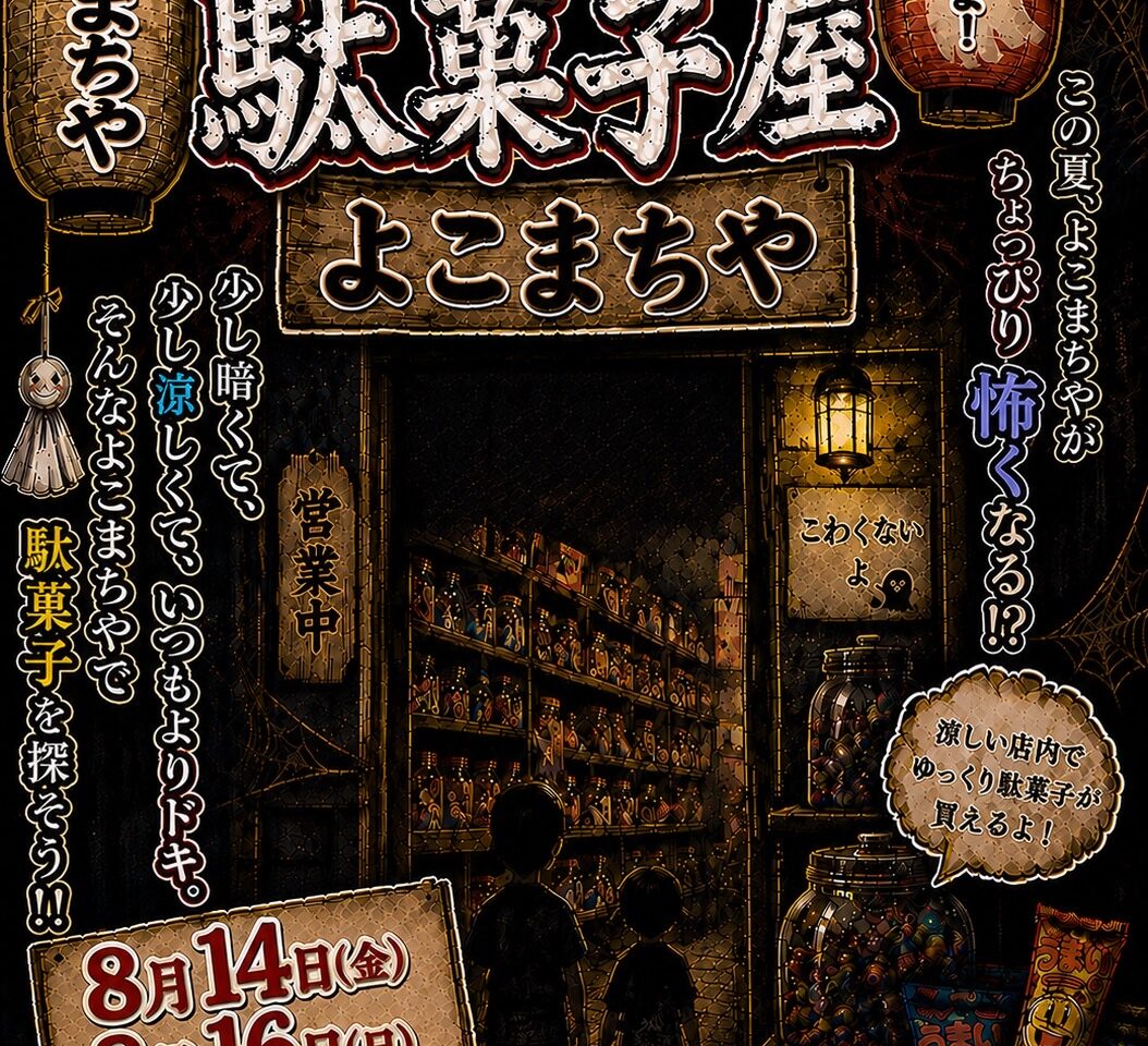 2026年8月5日足利市・佐野市の駄菓子屋