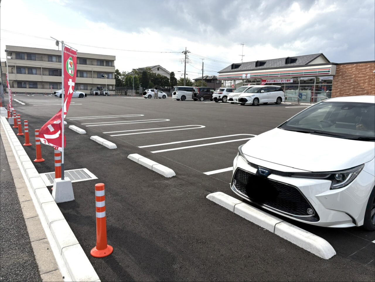 2026年8月19日佐野市のセブンイレブン