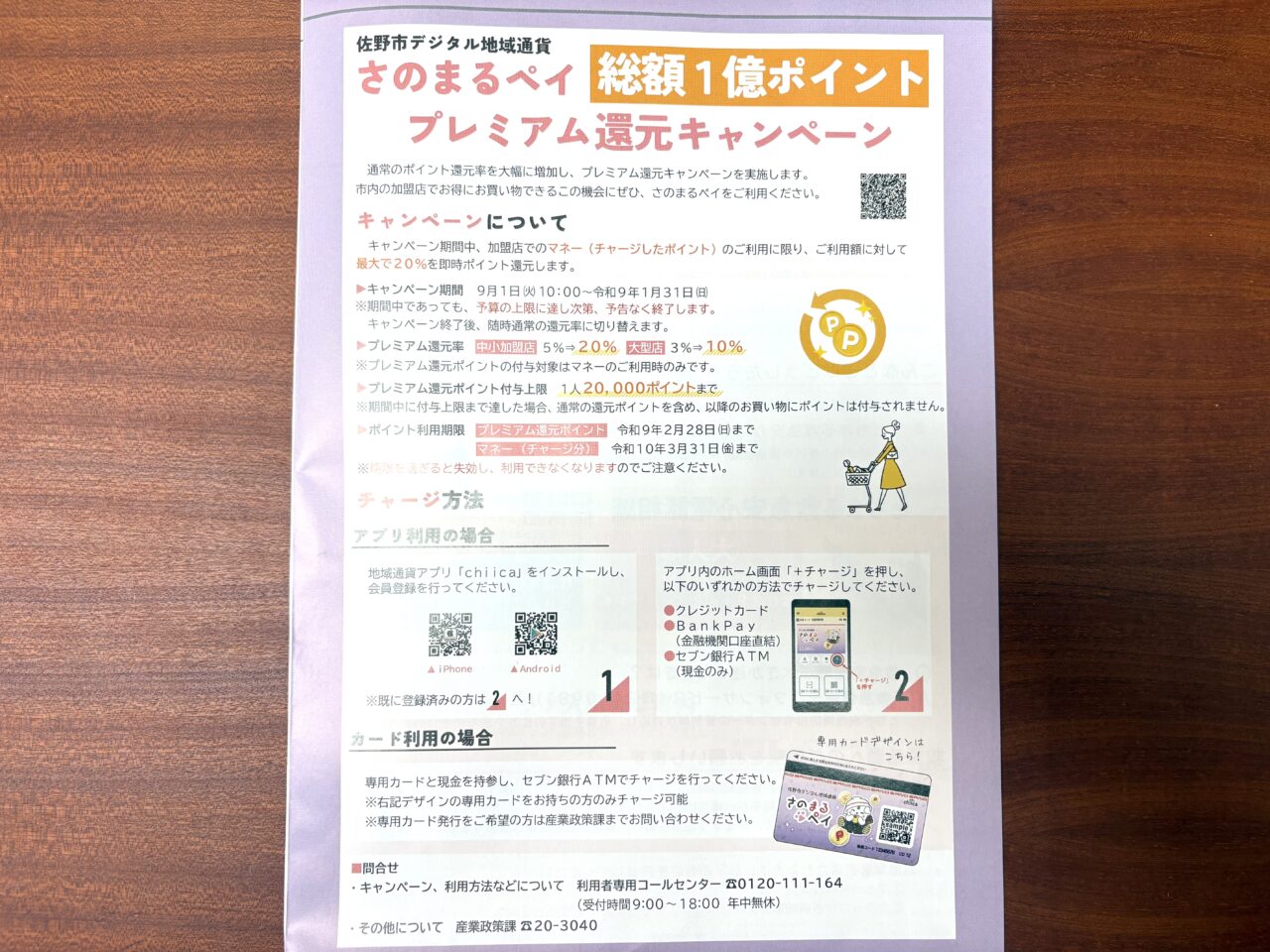 2026年8月31日佐野市のさのまるペイ